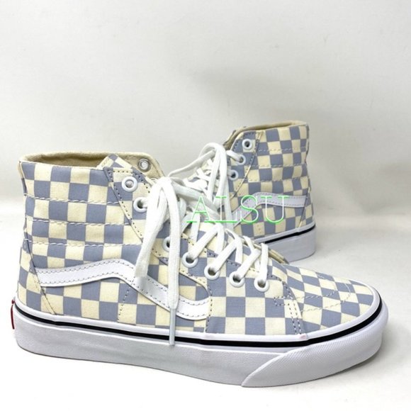 VANS 🔥SALE!🔥 Men's Sneakers Size 13 SK8-Hi Tapered Check Blue VN0A4U16XHX - Picture 3 of 6